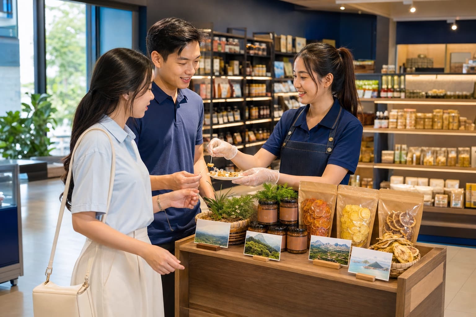 Dùng thử sản phẩm theo lịch