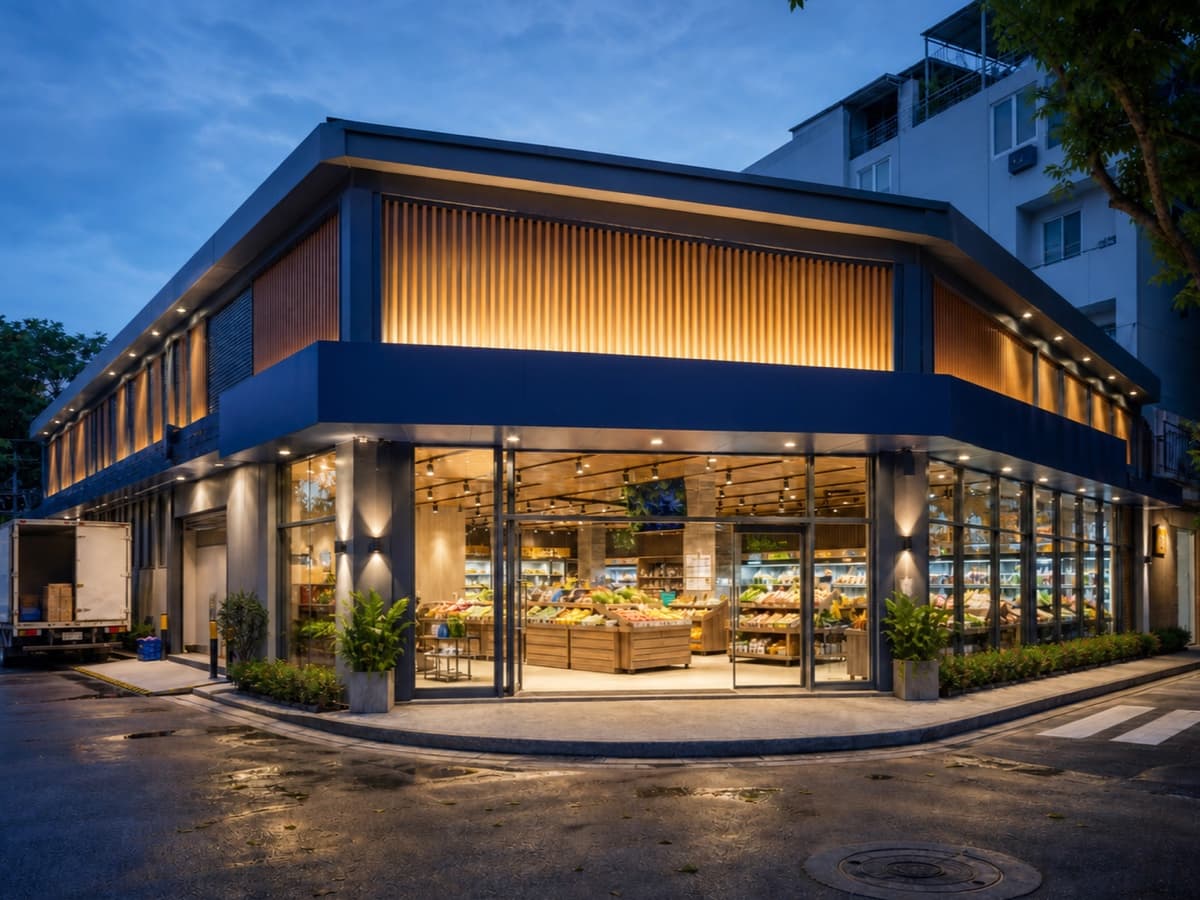 Mặt tiền MFC Center