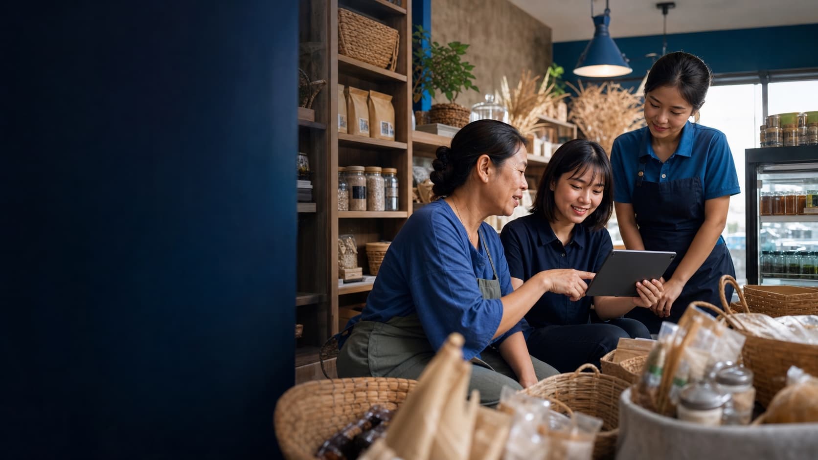 Đội ngũ MFC Market trao đổi cùng đối tác